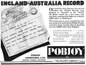 Pobjoy: Pobjoy 75/85 HP Aero Engine - Australia Flight