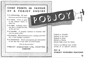 Pobjoy: Pobjoy Aero Engines