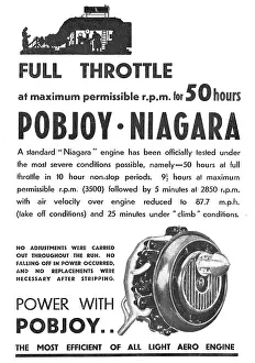 Pobjoy: Pobjoy Niagara Aero Engines