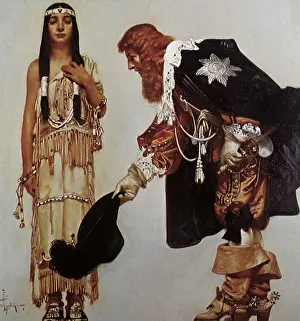 Ofns: Pocahontas and John Smith