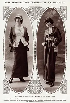 Liane: Pocketed skirts 1914