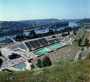 Hampl: Podoli swimming stadium - pool