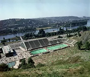 Hampl: Podoli swimming stadium - pool