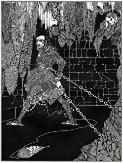 Cask: POE, CASK OF AMONTILLADO, Harry Clarke