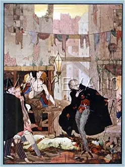 Deplorable: POE, The MAN of the CROWD, Harry Clarke