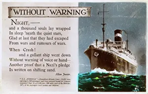 Feb17: Poem on the sinking of the SS Athenia