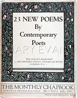 Chapbook: POETRY BOOK/CHAPBOOK