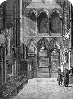 Commemorated: Poets Corner, Westminster Abbey 1860