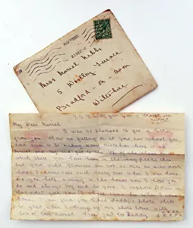 Poignant: Very poignant letter to his daughter - WWI