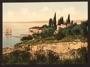 Garda: Pointe de Vigile (Punta San Vigilio), Lake Garda, Italy