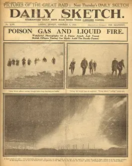 Flamethrowers: Poison gas used on Western Front, WW1