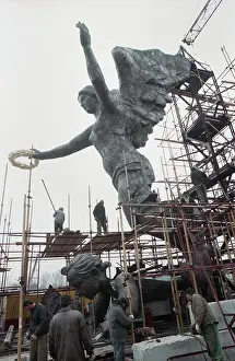 Welding: Poklonnaya Hill in Moscow