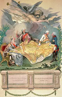 Habsburg: POLAND. First division. XVIII century