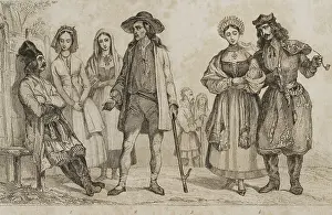 Cracow: Poland. Mazoviens, Highlanders, Lithuanians, Cracowians