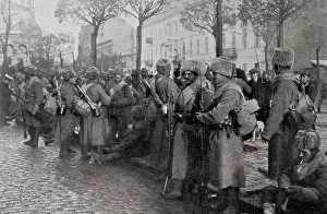 Tsarism: POLAND. Warsaw. The first World war. Oriental front