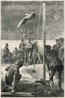 Vaulting: POLE VAULT, 1871
