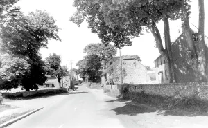 Polegate: Polegate, the road to Jevington c1955