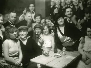 Immigration: Police ball in Berlin, 1929
