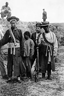 Manchuria: Police force in Manchuria, 1904/1905