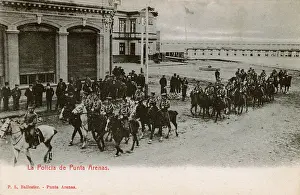 Magallanes: Police force, Punta Arenas, Magallanes, Chile, South America