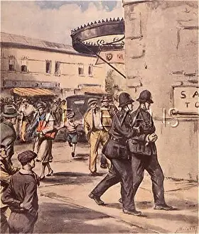 Embarrassment: POLICE HANDCUFFS FRIEND