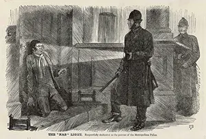Cowering: POLICE MAKE ARREST/1873