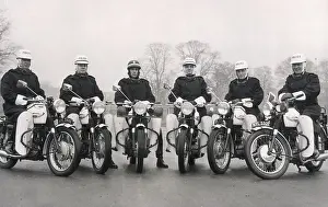 Headlamps: Police Motorcycle Team at Crystal Palace