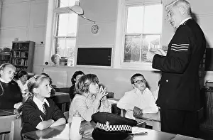 Wapping: POLICE OFFICER IN SCHOOL