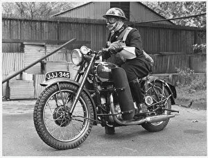 POLICE OFFICER & TRIUMPH