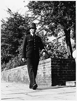 Pounding: POLICE OFFICER WALKING