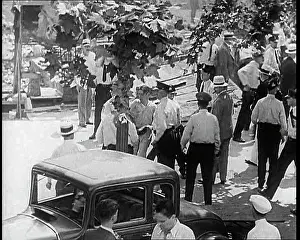 Confronting: Police Officers Confronting Protesting Soldiers