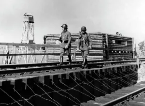 Partisan: Police post on a railroad line on the Eastern Front, 1942
