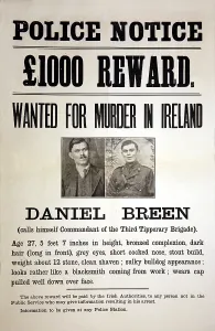 Constables: POLICE REWARD NOTICE