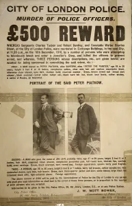 Murdering: POLICE REWARD POSTER