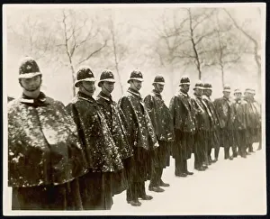 Capes: POLICE IN THE SNOW