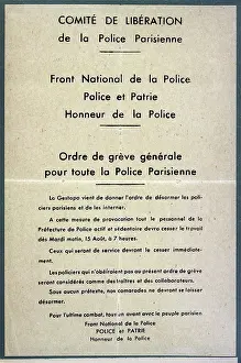 Parisienne: POLICE STRIKE 1944