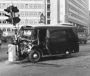 POLICE VAN CRASH