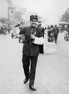 Regulating: Policeman in Paris, 1933
