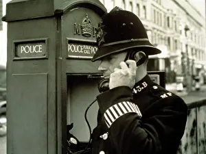 Handset: Policeman at a police call box