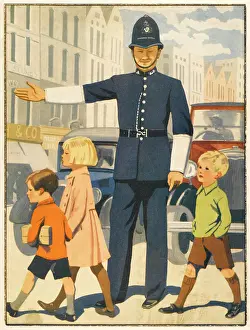 Safely: POLICEMAN & TRAFFIC
