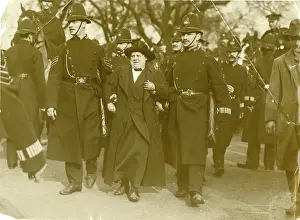 Harry Price: Policemen escorting a suffragette