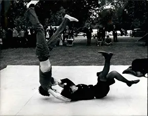 Blacker: Policewoman Glynis Blacker demonstrates self-defence