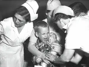 Vaccinations: POLIO VACCINATIONS, Robert Henninger, 7 ?