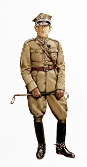 Jodphurs: Polish army officer, WW1