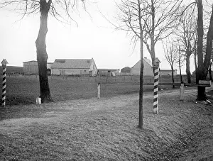 Boom: Polish-German border at Bischofswerder, 1939