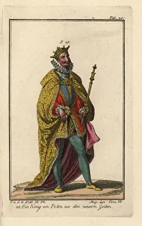 Spalart: Polish king, 16th century