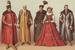 Racinet: Polish Nobles