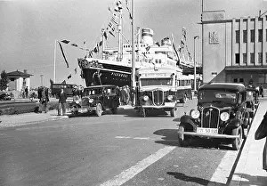 Germanized: The Polish passenger ship called Pilsudski at the sea stat