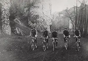 Bicycling: Polish Scouts on bicycles