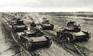 Mechanised: Polish tanks at the start of World War Two